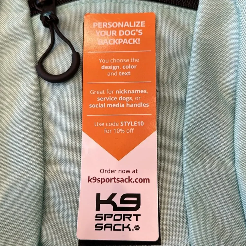 NWT K9 Sport Sack Air 2 Backpack Pet Carrier & Storage Pack Size M